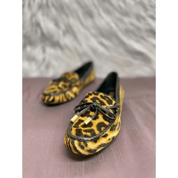 MICHAEL Michael Kors Women's Sutton Moccasin Flat Loafers - Butterscotch 6M - Picture 3 of 8